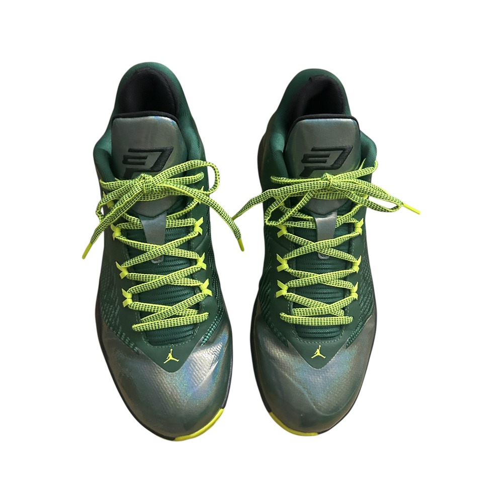 Jordan CP3.VIII Chris Paul Deep Royal Electric Green Basketball Shoes 684855-350
